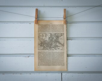 1890 Vintage Potsdam Map