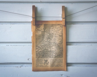 1913 Vintage Map of the Netherlands