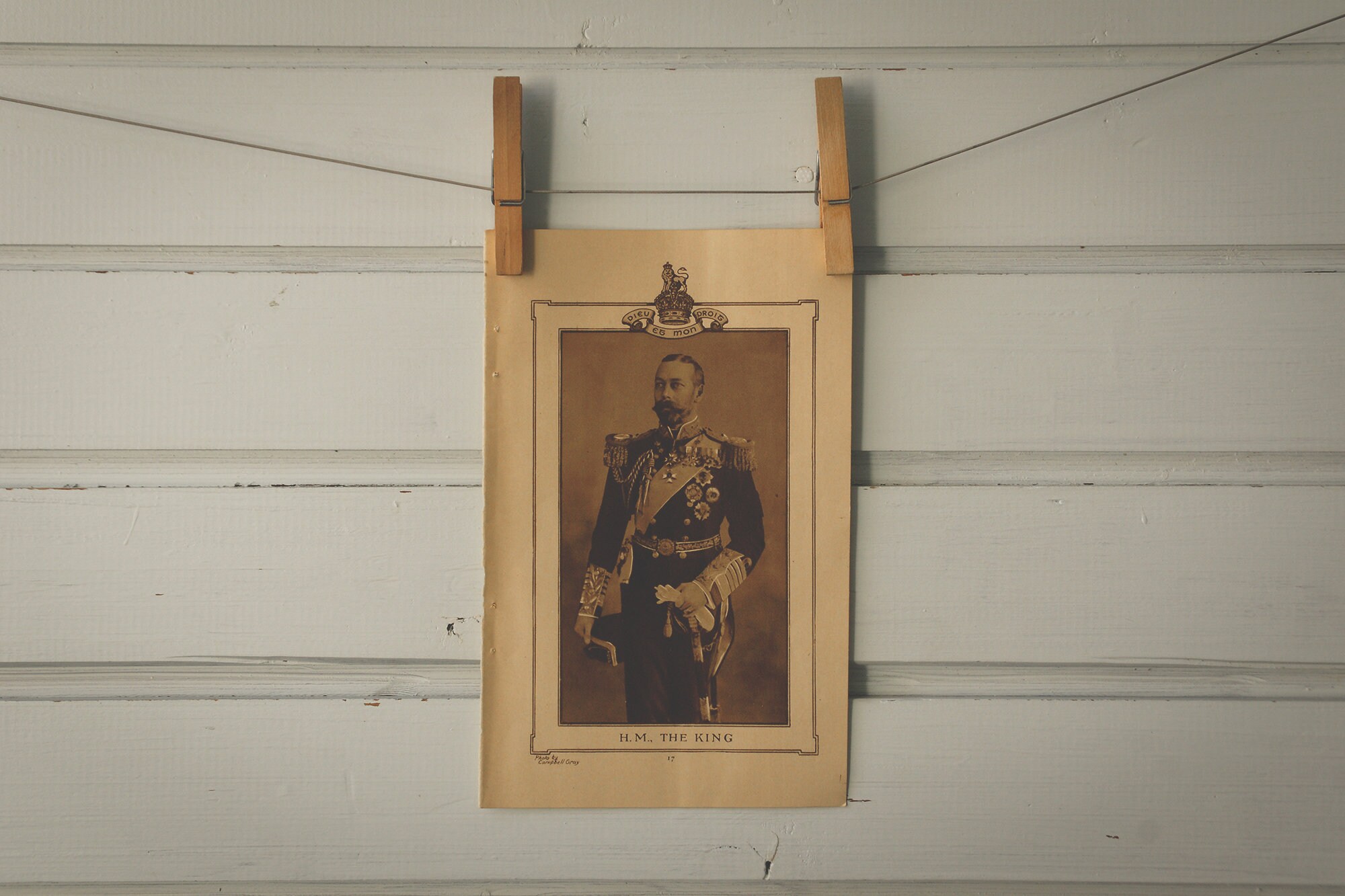 1924 Vintage King V Portrait