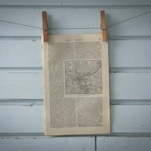 1907 Vintage Jakarta Map