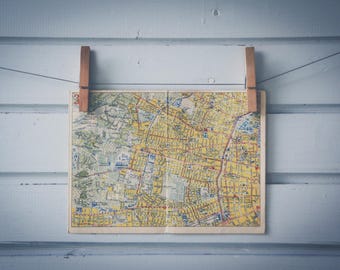 1952 Vintage West Vienna Map