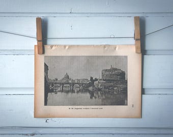 1894 Vintage Rome Illustration