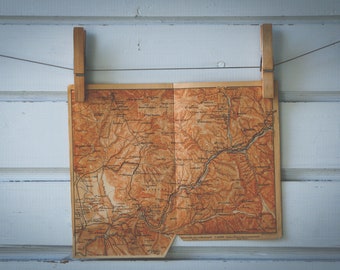 1903 Vintage Tivoli & Surroundings Map