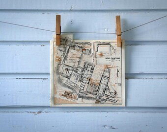 1931 Vintage Palatine Hill Map