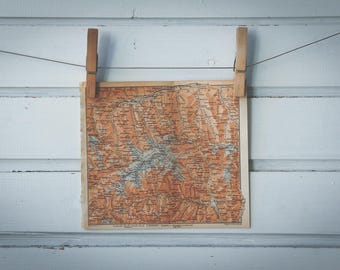 1903 Vintage Venediger Group Map