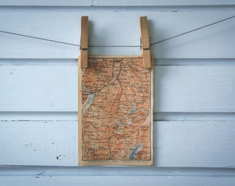 1906 Vintage Grésivaudan Map