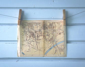 1959 Vintage Southwest Zagreb Map