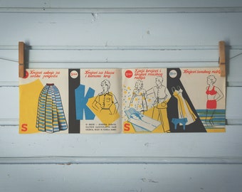 1960s Vintage Tailoring Course Illustration