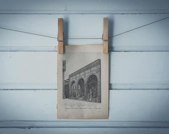 1923 Vintage Florence Illustration