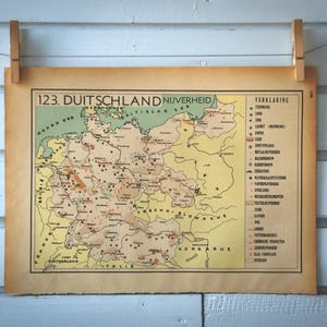 1941年のドイツのヴィンテージ地図