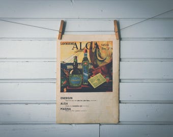 1930 Vintage Alga Advertisement Illustration