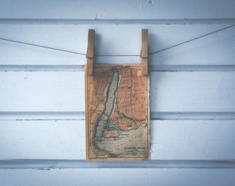 1905 Vintage Niagara Falls Map