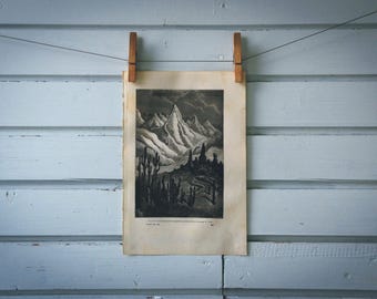 1884 Vintage Venus Landscape Illustration