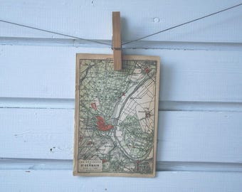 1900 Vintage Saint-Germain-en-Laye Map