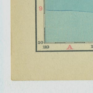 1931 Vintage Oceania Map image 5