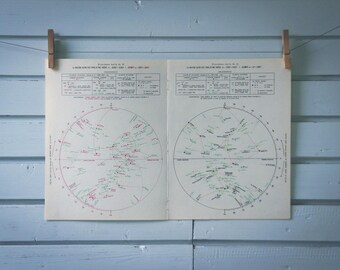 1977 Vintage Star Chart