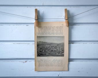 1890 Vintage Appenzell Lithograph Illustration