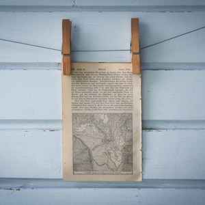 1876 Vintage Merano Map