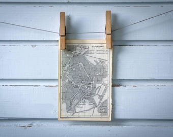 1886 Vintage Oldenburg Map