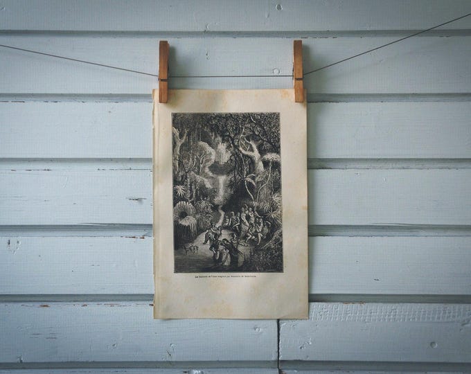 Featured listing image: 1884 Vintage Venusians Illustration