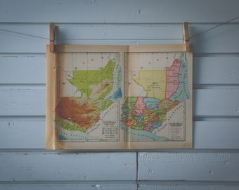 n. & c. america maps
