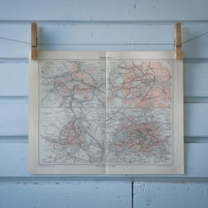1907 Vintage City Railway Systems of Europe
