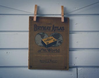 1930s Vintage Atlas Cover