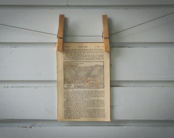 1911 Vintage Capri Map
