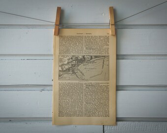 1907 Vintage Dover Map