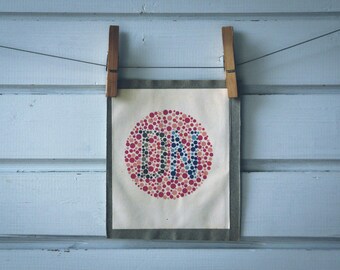 1960 Vintage DN Ishihara Color Test Plate