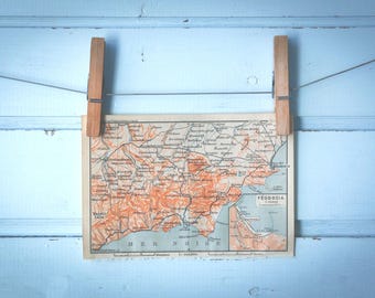1902 Vintage Fedosia & Surroundings Map