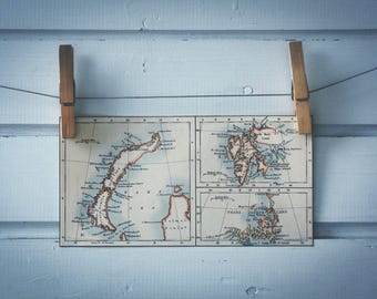 1901 Vintage Barents Sea Islands Map