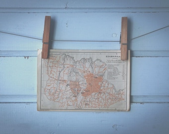 Rare find* 1904 Vintage Samarkand Map