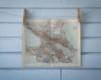 1907 Vintage Map of the Caucasus