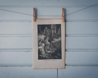 1884 Vintage Neptune Illustration