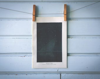 1909 Vintage Zodiacal Light Illustration