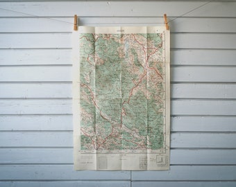 1956 Velika & Mala Kapela Map