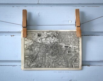 1931 Vintage Bologna & Surroundings Map