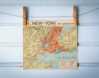 1941 Vintage New York & Surroundings Map