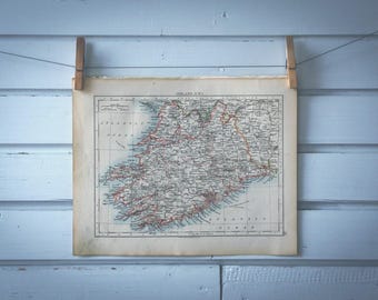 1901 Vintage Munster Map