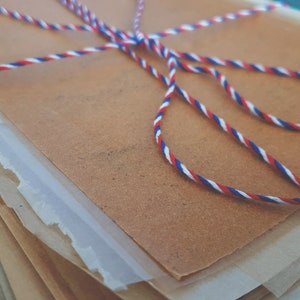 Vintage >15 pezzi di carta velina per scrapbooking effimera
