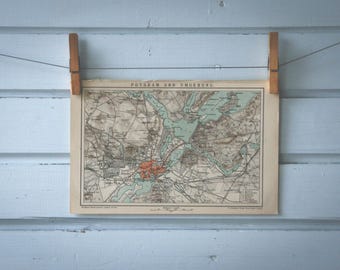 1894 Vintage Potsdam Map