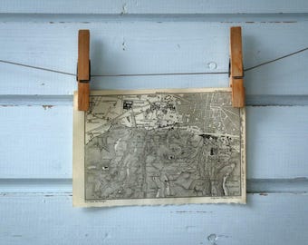 1931 Vintage Bologna & Surroundings Map