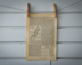 1907 Vintage New York Tunnels Map