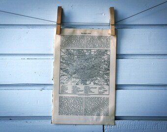 1907 Vintage Manchester Map