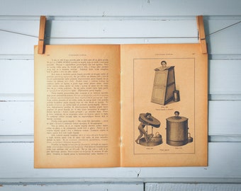 1926 Vintage Steam Bath Illustration