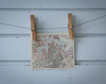 1901 Vintage Sydney Map