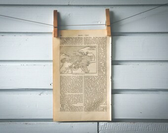 1884 Vintage Map of Havana