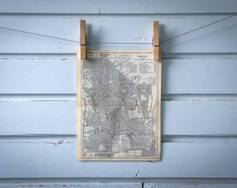 1886 Vintage Halle Map