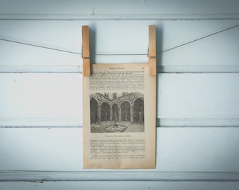 1923 Vintage Florence Illustration